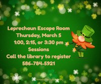 Leprechaun Escape Room